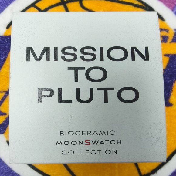 NWT Swatch X Omega Moonswatch Mission To The Pluto Watch - Picture 4 of 4
